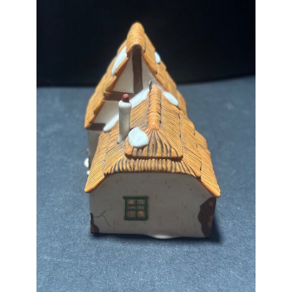 Department 56 Dickens Village Bob Cratchit Tiny Tim Lighted Ornament Vintage 80s - Picture 3 of 10